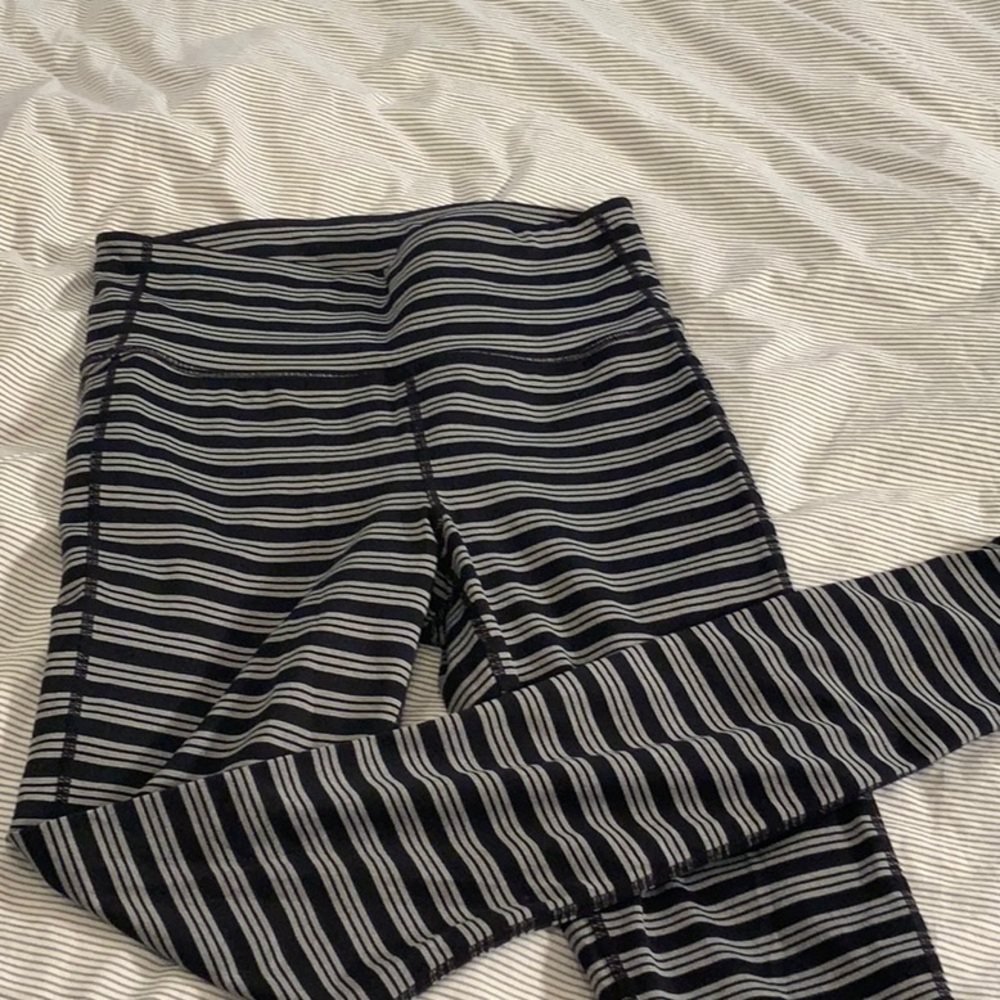Athleta Spacedye Stripe Legging S